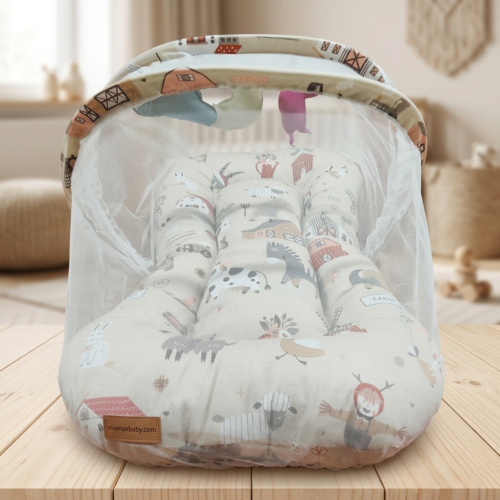 Baby Lounger with Mosquito Net