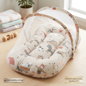 Baby Lounger with Mosquito Net