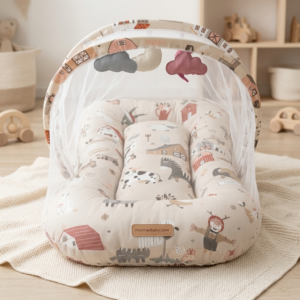 Baby Lounger with Mosquito Net