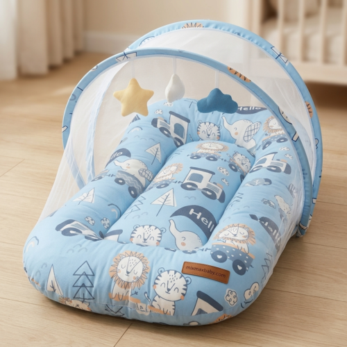 Baby Lounger with Mosquito Net