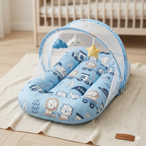 Baby Lounger with Mosquito Net