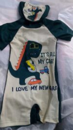 Boy Short Sleeves Swimsuit (4 sizes From 3 to 11 years) Mix and Max - Image 3