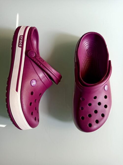 Kids' Sport Comfort Clogs – Versatile Styles for Active Play - Lightweight and Comfortable Slip-Ons(Sizes C9-J3) Berry Magenta" or "Deep Fuchsia" - Image 3