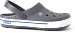 Kids' Sport Comfort Clogs – Versatile Styles for Active Play - Lightweight and Comfortable Slip-Ons(Sizes C9-J3) Grey-Blue strike - Image 5