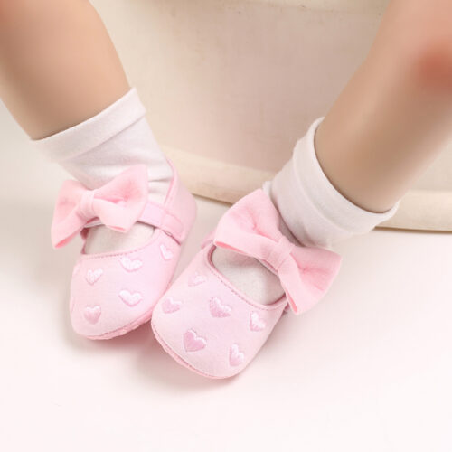 Baby Shoes 0–18 Months (3 Sizes) – Soft Sole Infant Shoes for Newborns & Toddlers, Anti-Slip First Walking Shoes, Comfortable Baby Booties (0–6M, 6–12M, 12–18M) Mix and Max C656 PINK - Image 6