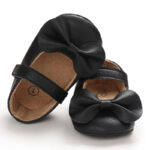 Baby Shoes 0–18 Months (3 Sizes) – Soft Sole Infant Shoes for Newborns & Toddlers, Anti-Slip First Walking Shoes, Comfortable Baby Booties (0–6M, 6–12M, 12–18M) Mix and Max D19 BLACK