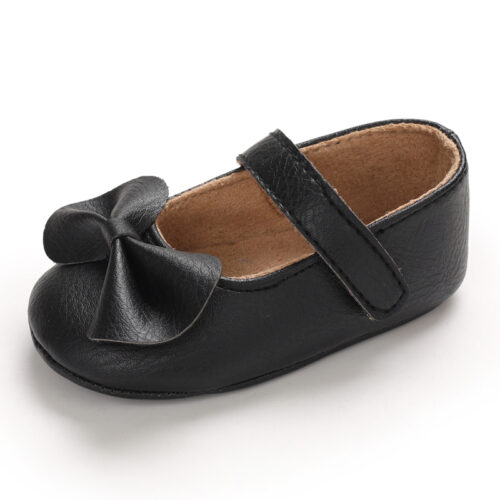 Baby Shoes 0–18 Months (3 Sizes) – Soft Sole Infant Shoes for Newborns & Toddlers, Anti-Slip First Walking Shoes, Comfortable Baby Booties (0–6M, 6–12M, 12–18M) Mix and Max D19 BLACK - Image 3
