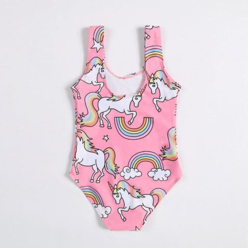 Girly One Piece Sleeves Swimsuit (3 sizes From 2 to 5 years) Mix and Max - Image 4