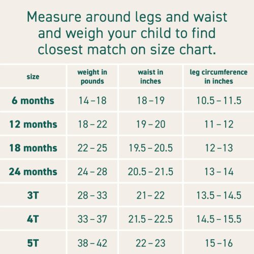Reusable Diaper Washable Swim Diaper and Potty Training Pants Unisex Baby Pull-up Reusable Absorbent Swim Diaper, White, 18 Month Mix & Max™ - Image 14